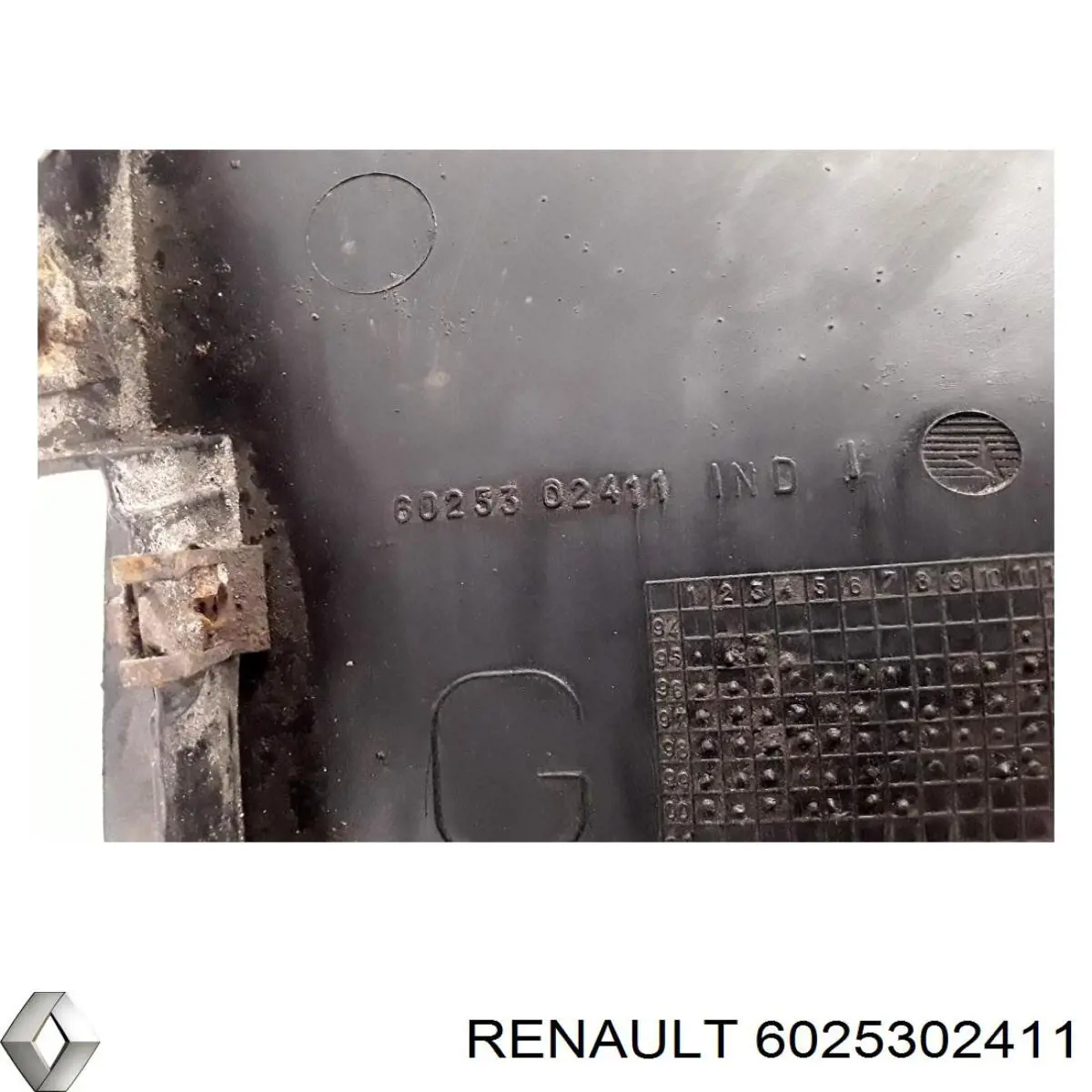 Подкрылок крыла переднего левый передний Renault (RVI) 6025302411 цена, от 13.10 USD