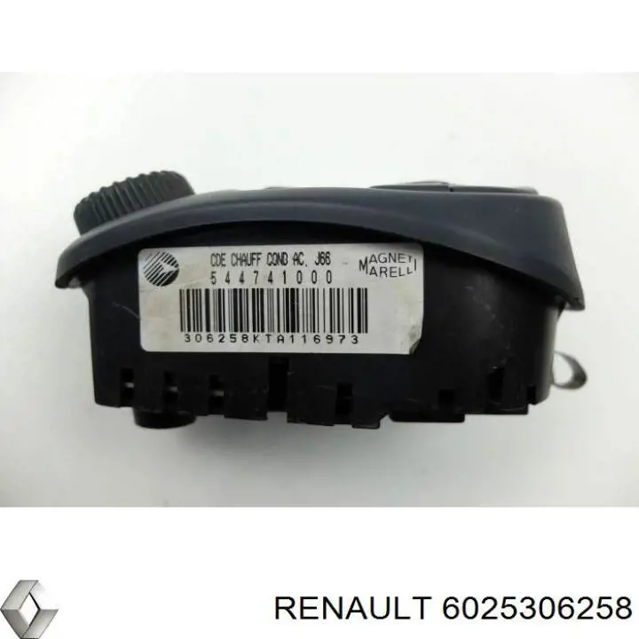 Unidad de control, calefacción/ventilacion 6025306258 Renault (RVI)