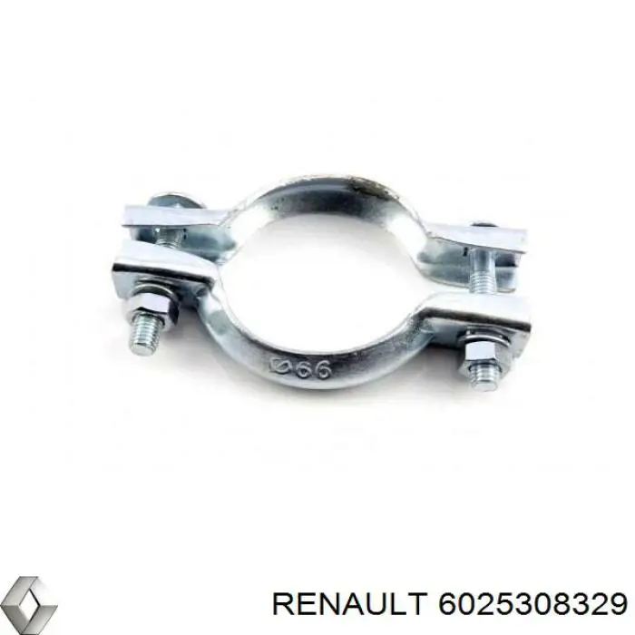 Хомут глушителя задний Renault (RVI) 6025308329