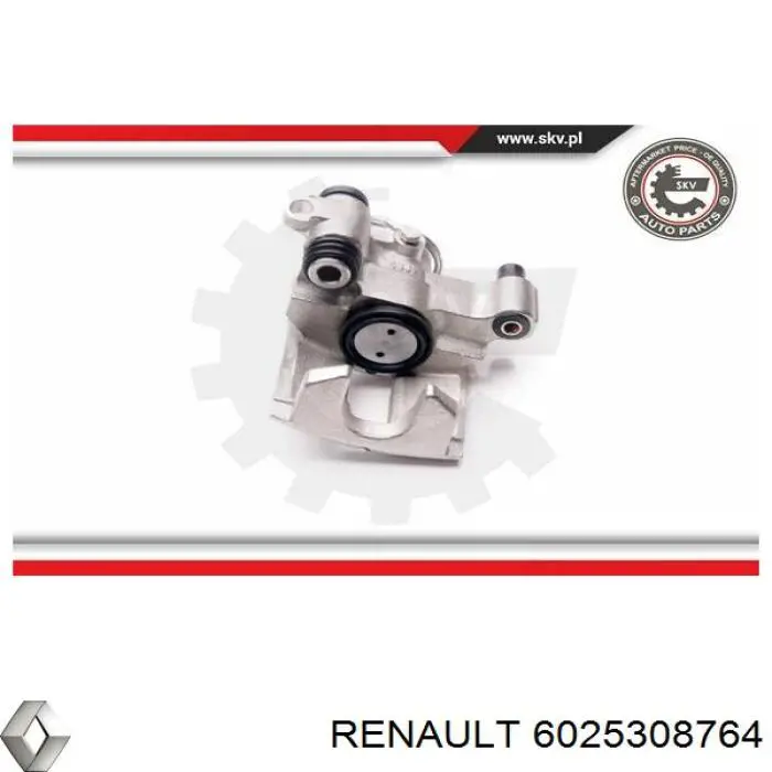 Суппорт задний правый 6025308764 Renault (RVI)