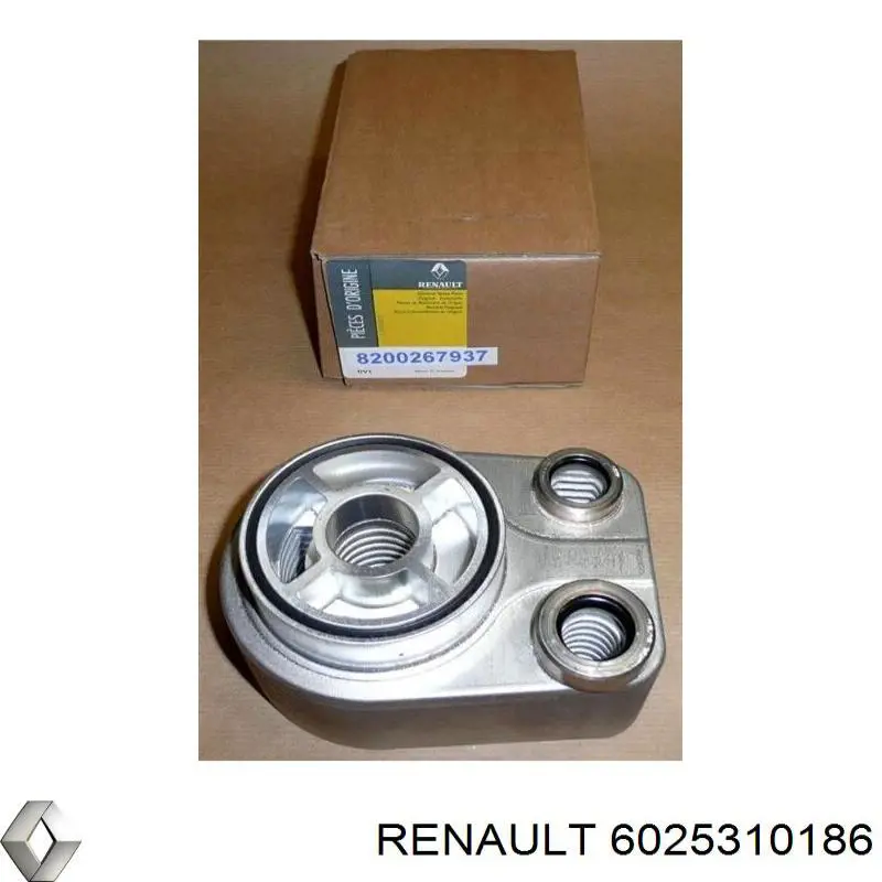 Radiador de aceite 6025310186 Renault (RVI)