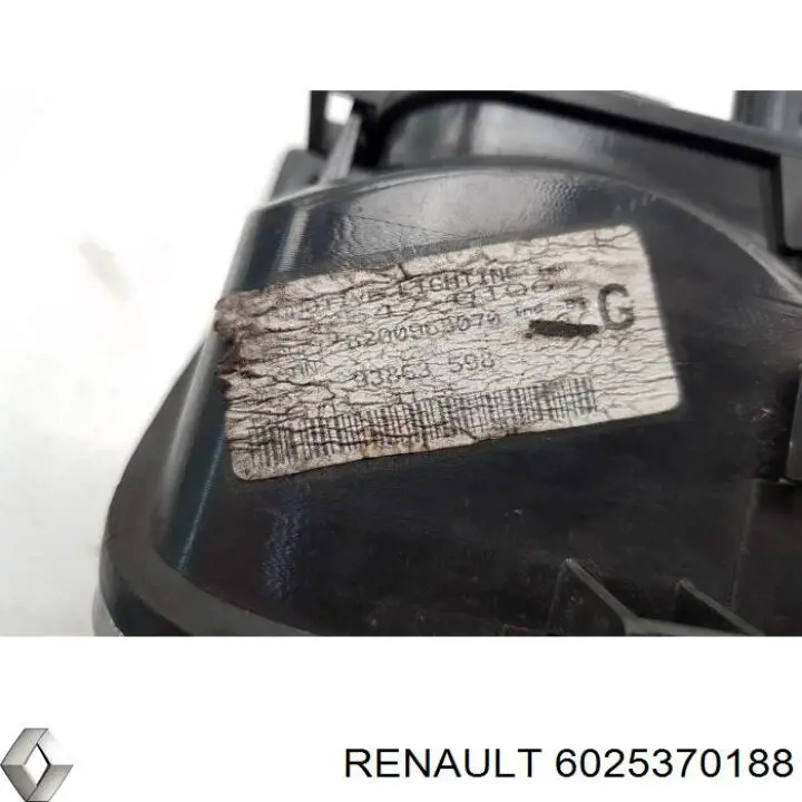 Купить 6025370188 Renault (RVI) Фонарь противотуманный задний правый
