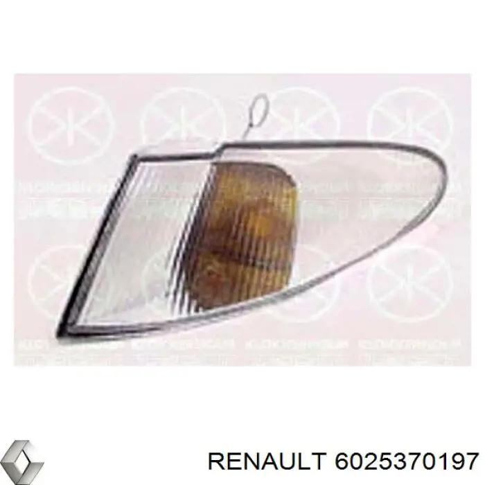 Указатель поворота левый 6025370197 Renault (RVI)