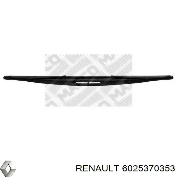 Купить 6025370353 Renault (RVI) Дворник стеклоочистителя задний