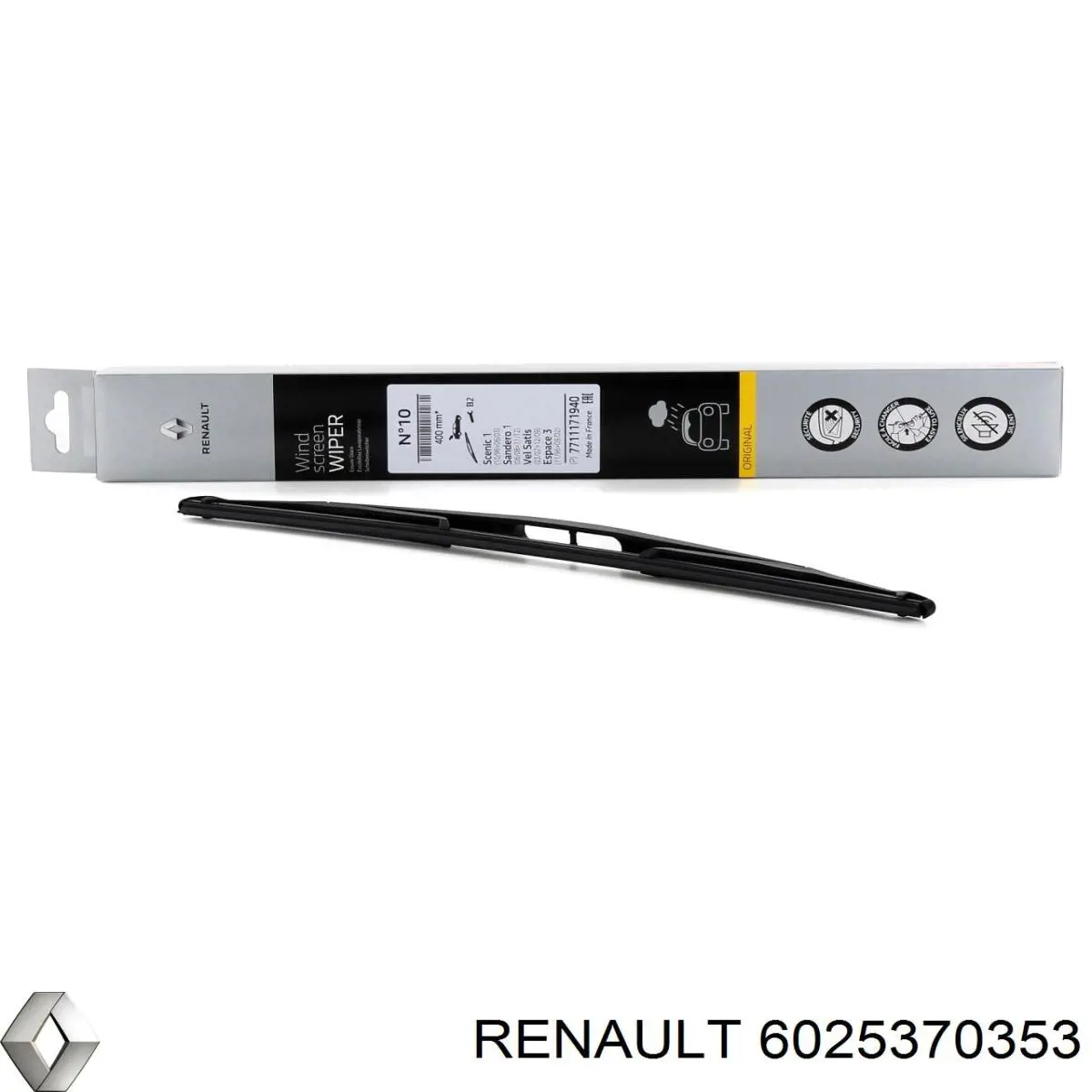 Задняя щетка Renault (RVI) 6025370353
