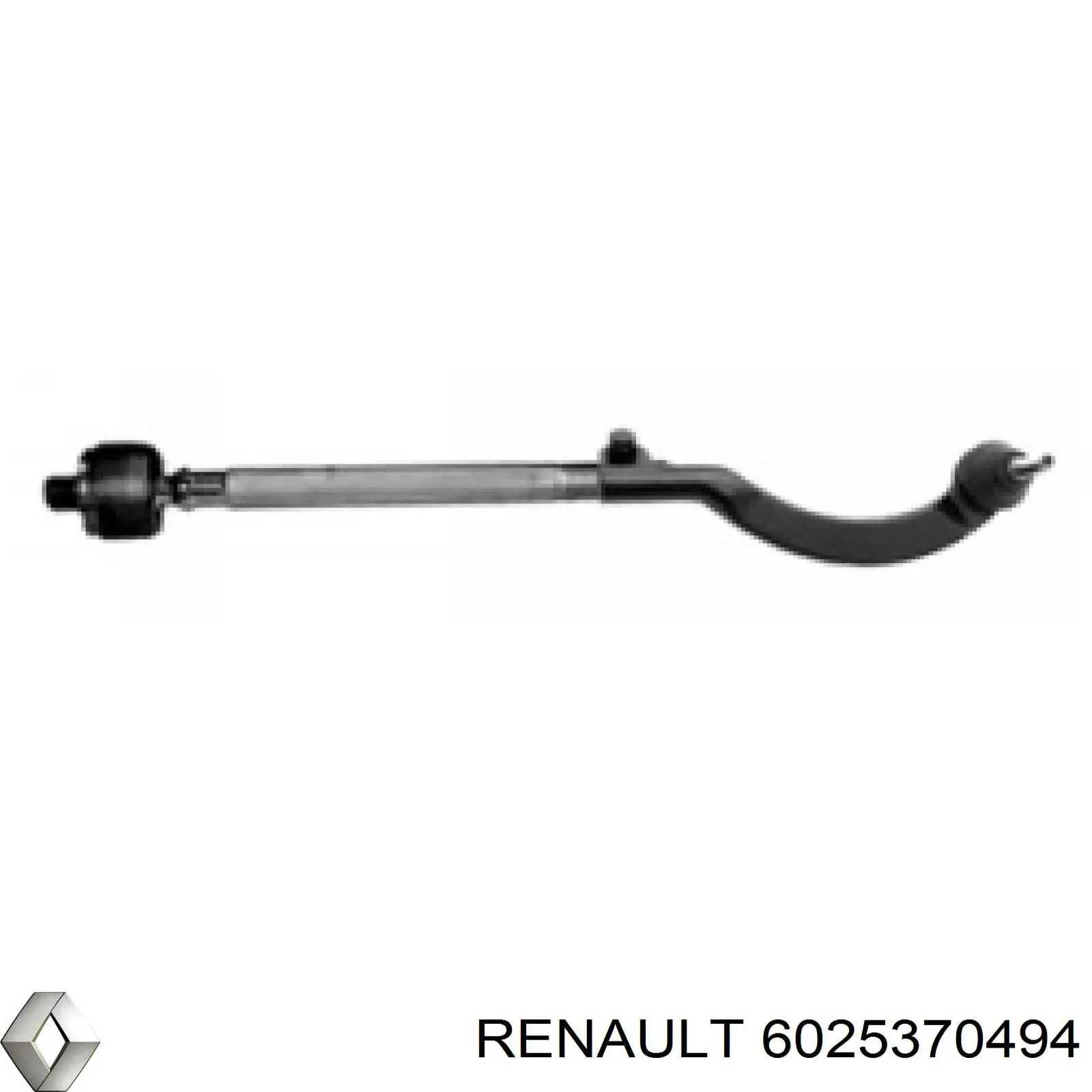 Тяга рулевая в сборе правая 6025370494 Renault (RVI)