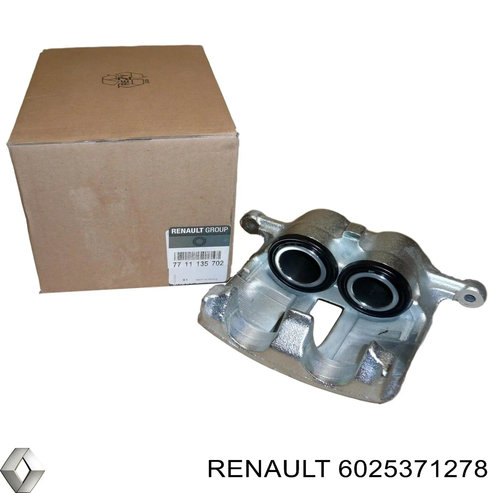 Суппорт тормозной передний правый Renault (RVI) 6025371278