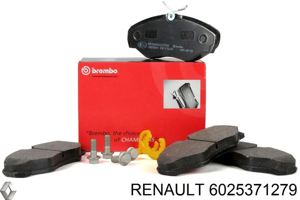 Колодки Renault (RVI) 6025371279 цена, от 15.90 USD