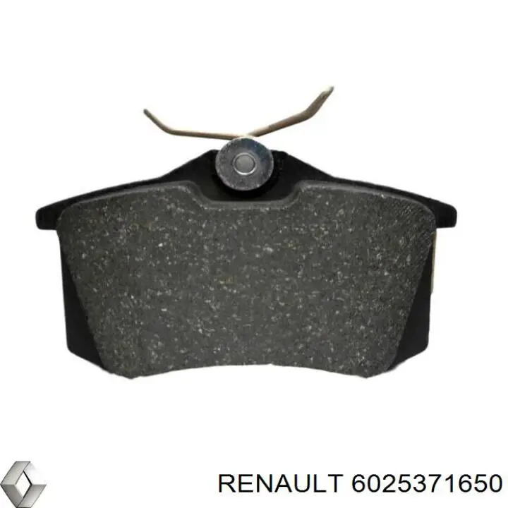 Задние дисковые колодки Renault (RVI) 6025371650