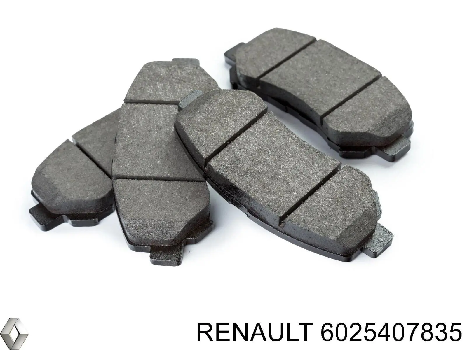 Передние тормозные колодки 6025407835 Renault (RVI)