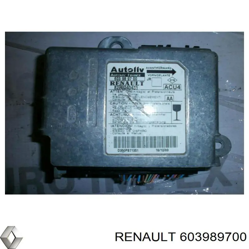  Renault (RVI) 603989700 цена, от 8.46 USD