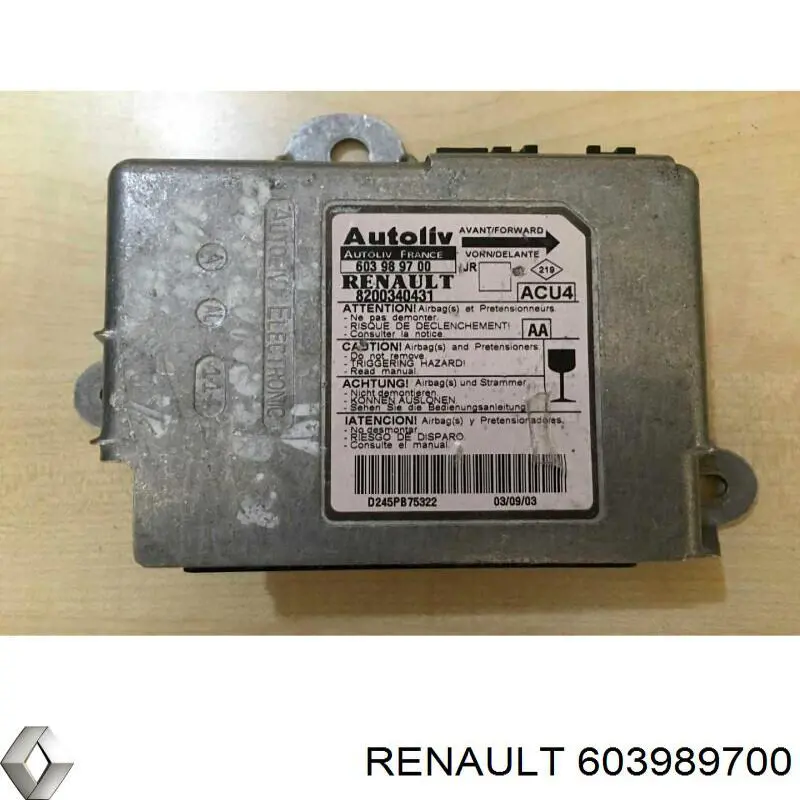  603989700 Renault (RVI)