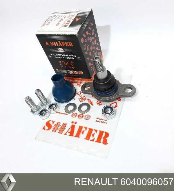 Шаровая опора, нижняя Renault (RVI) 6040096057 цена, от 5.92 USD