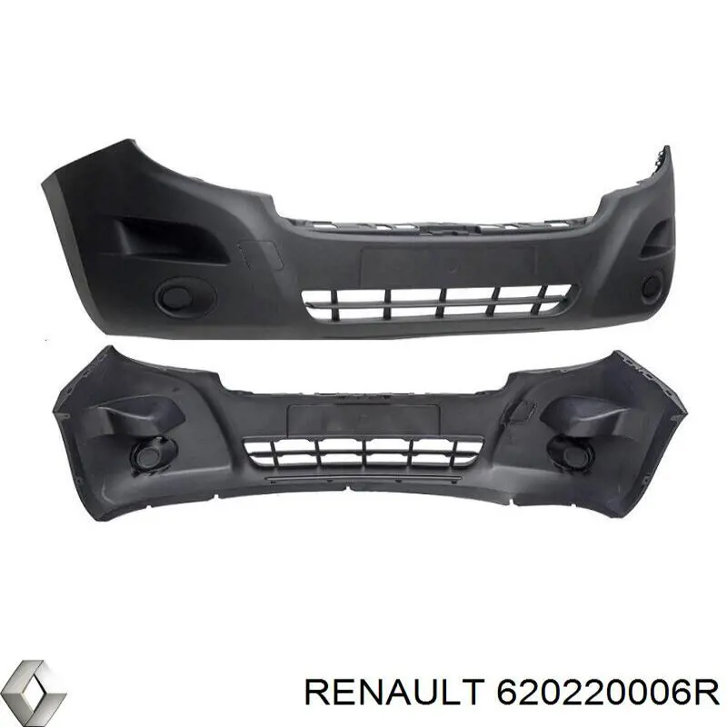 Бампер передний Renault (RVI) 620220006R