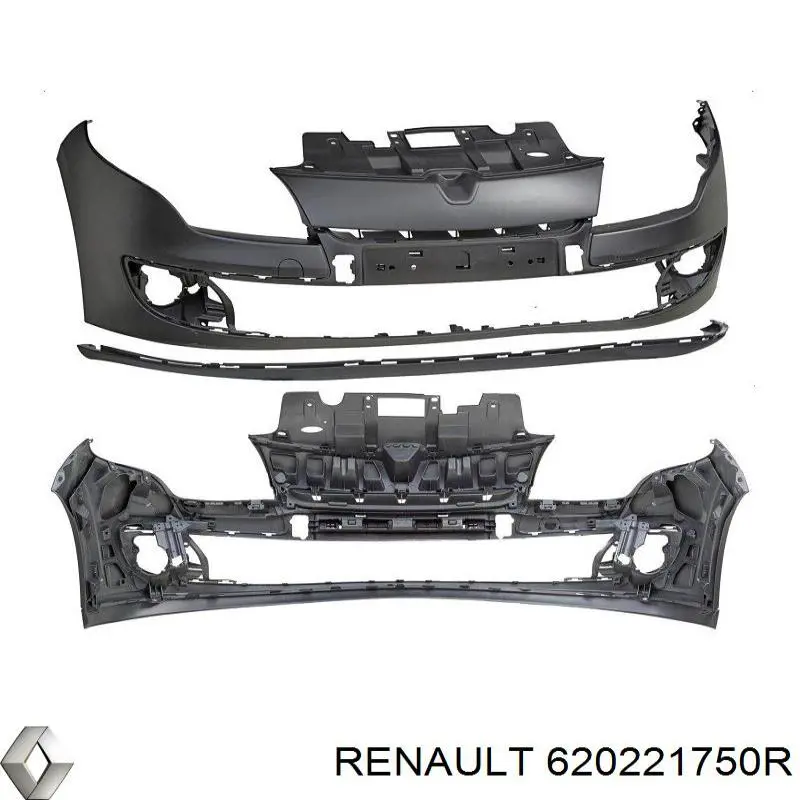 620221750R Renault (RVI) передний бампер