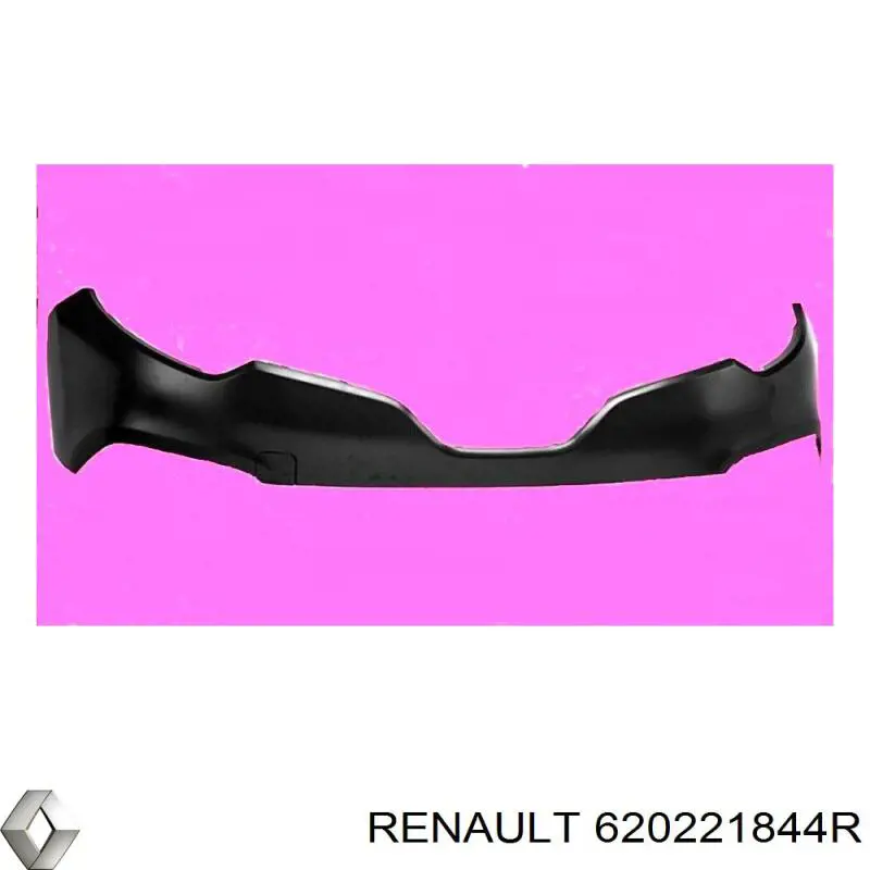 620221844R RENAULT Parachoques delantero, parte superior original y equivalente