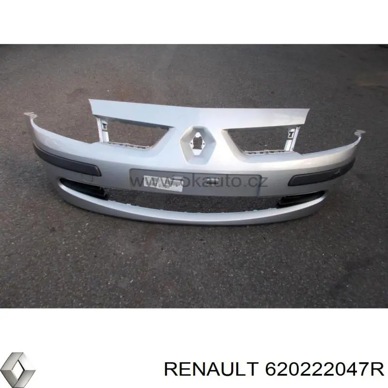 620222047R Renault (RVI) pára-choque dianteiro