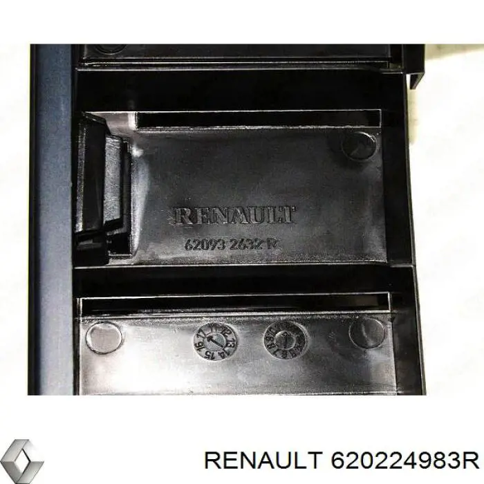 Бампер передний Renault (RVI) 620224983R