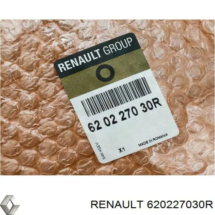 Передний бампер на Renault Duster HM