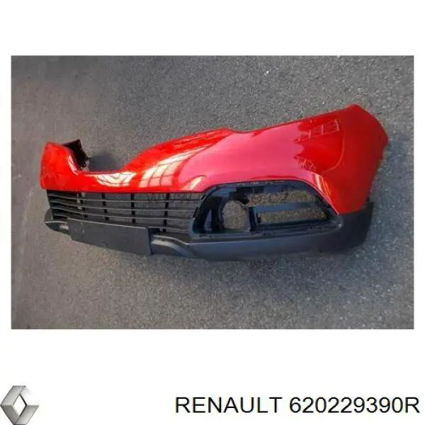 Бампер передний, верхняя часть 620229390R Renault (RVI)