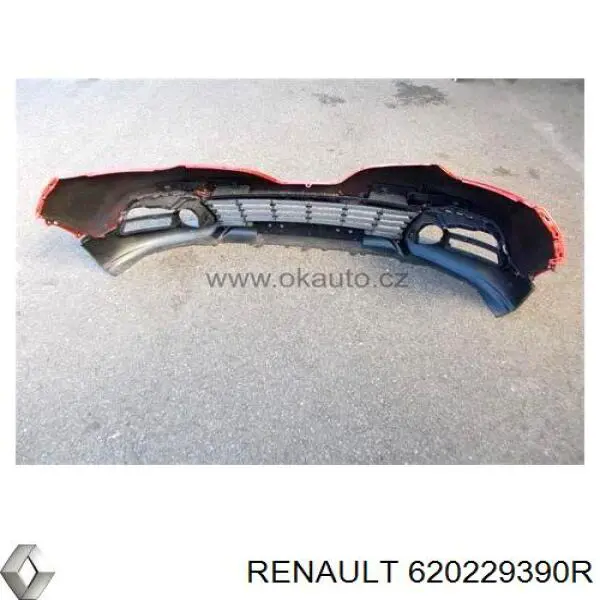 Бампер передний, верхняя часть Renault (RVI) 620229390R цена, от 55.99 USD