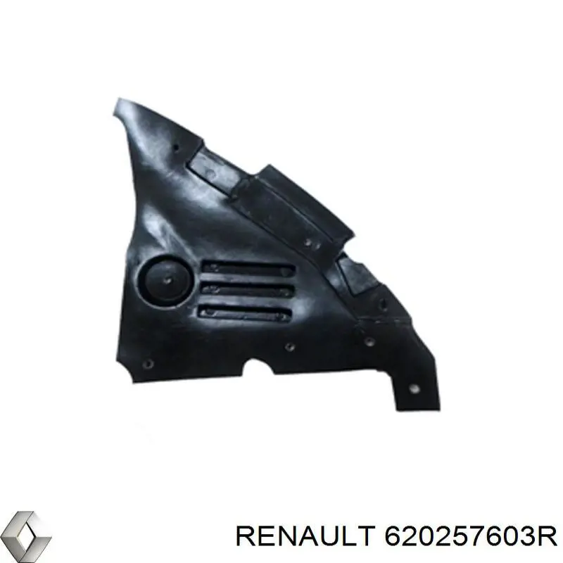620257603R Renault (RVI) защита бампера переднего левая