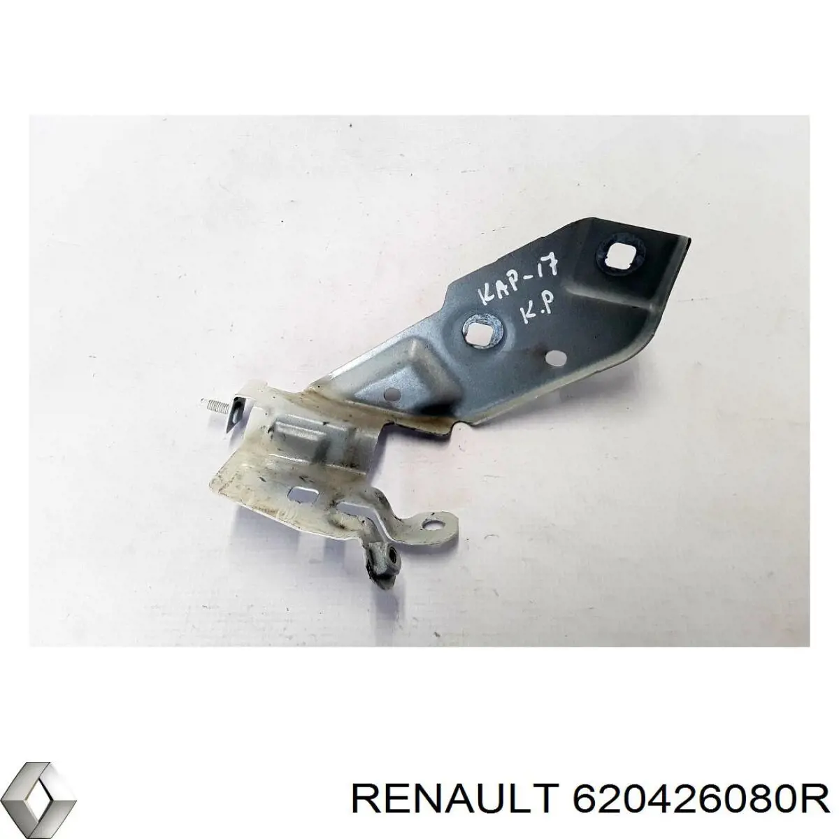 Soporte derecho para aleta delantera izquierda 620426080R Renault (RVI)