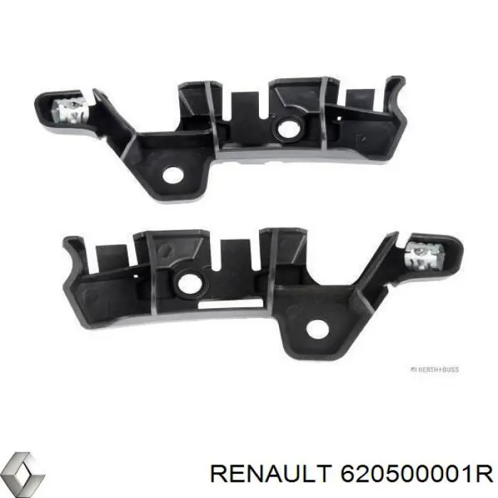 Комплект кронштейнов/крепежей переднего бампера Renault (RVI) 620500001R цена, от 28.37 USD