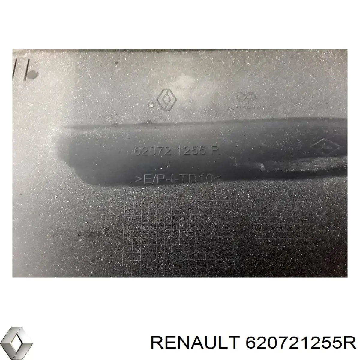 Купить 620721255R Renault (RVI) Накладка бампера переднего центральная