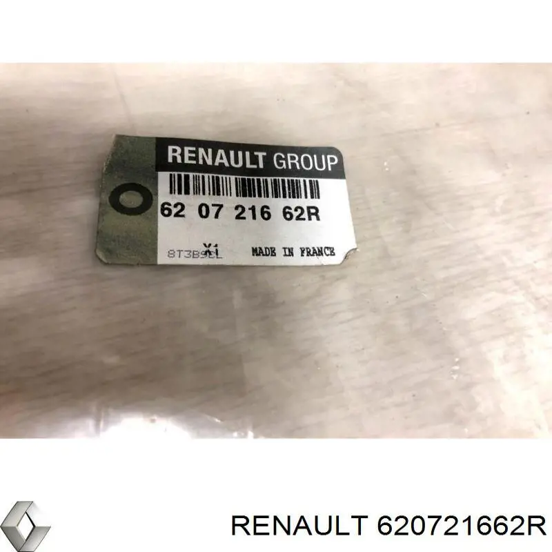 Спойлер переднего бампера Renault (RVI) 620721662R