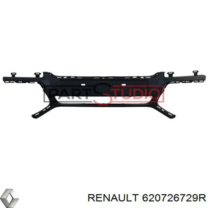 Накладка (рамка) решетки радиатора на Renault Megane III 