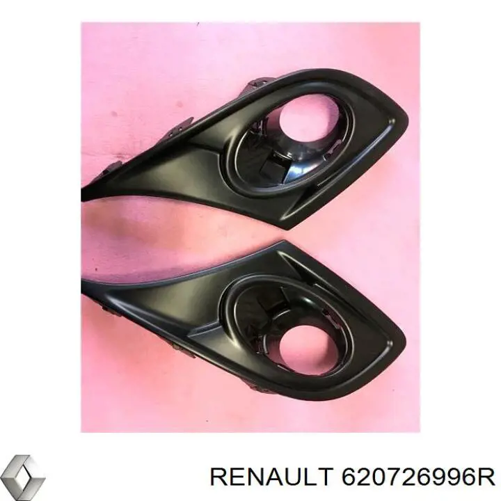 620726996R Renault (RVI) заглушка (решетка противотуманных фар бампера переднего)
