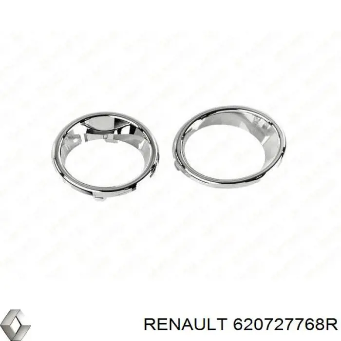 Купить 620727768R Renault (RVI) Ободок/окантовка фары противотуманной