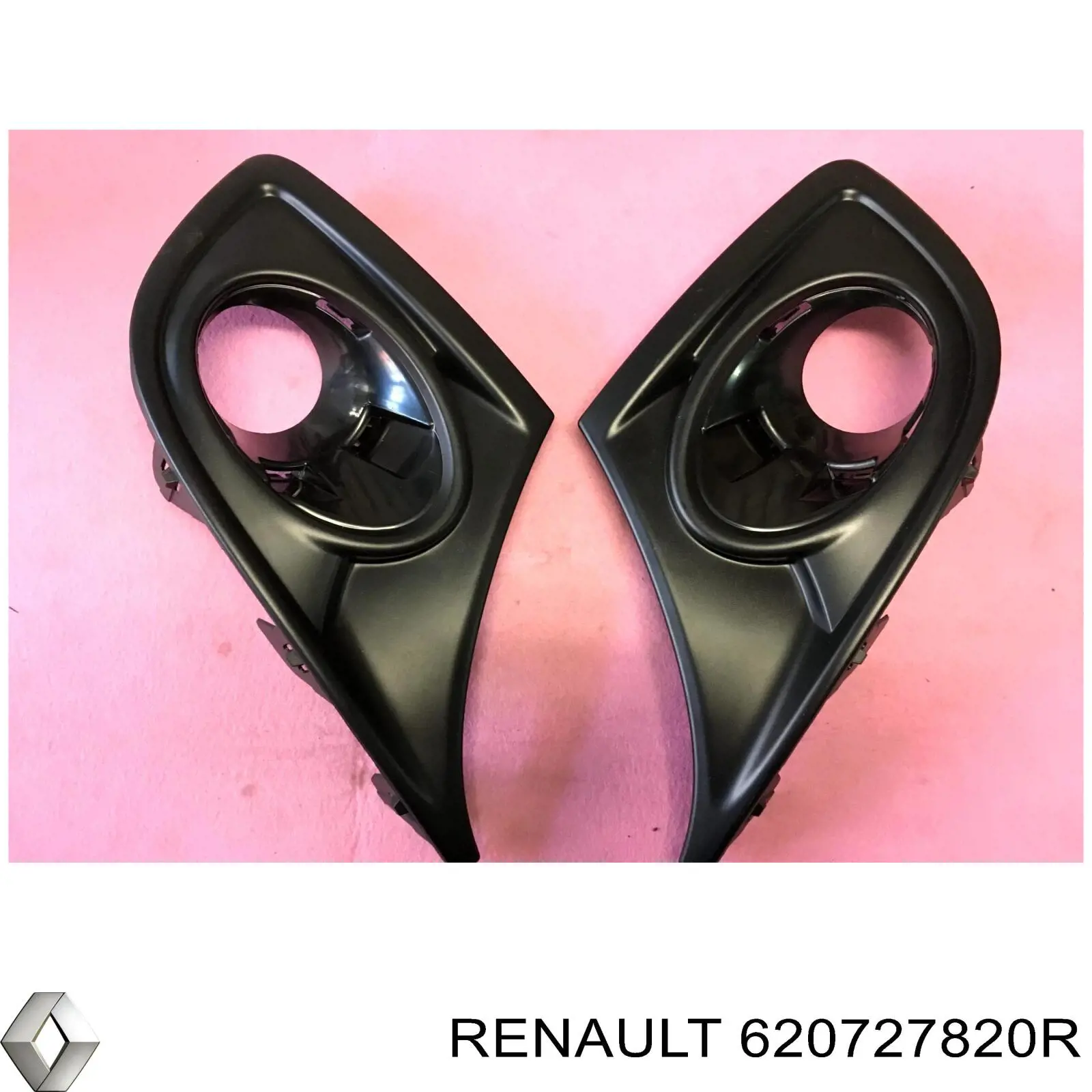 620727820R Renault (RVI) заглушка (решетка противотуманных фар бампера переднего)