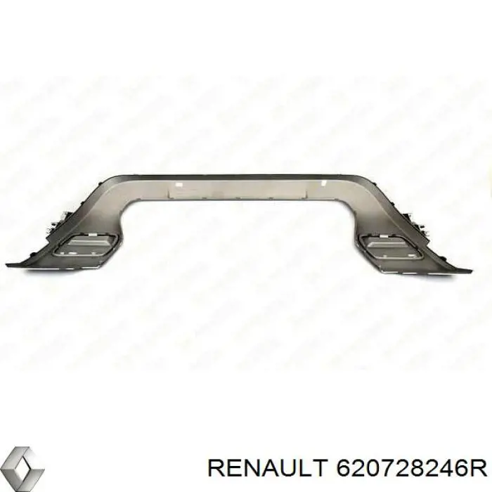 Накладка (рамка) решетки радиатора Renault (RVI) 620728246R цена, от 129.51 USD