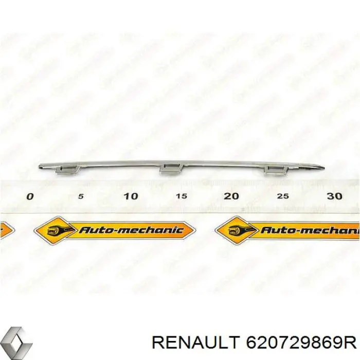 Молдинг решетки радиатора верхний Renault (RVI) 620729869R