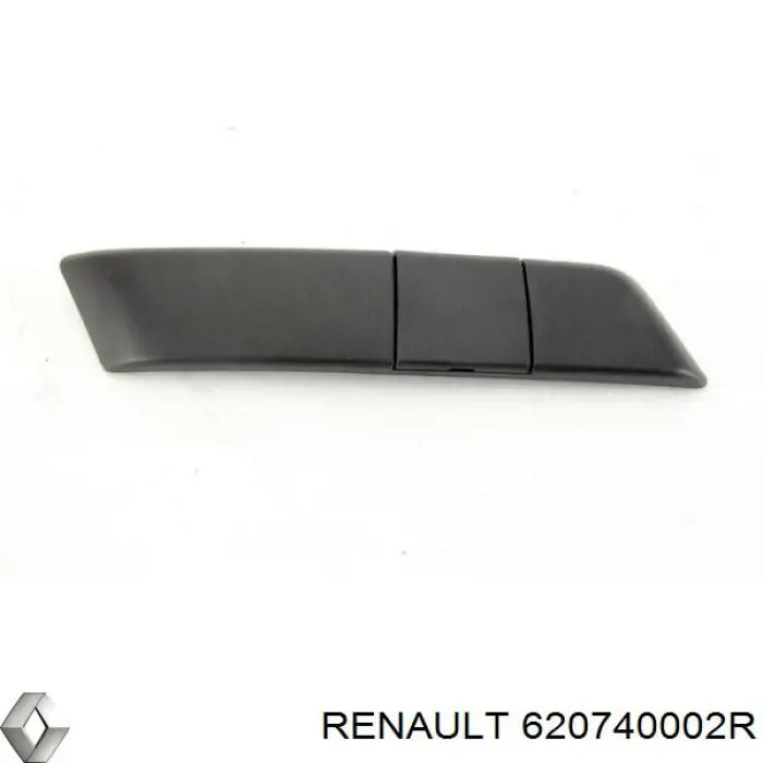 Молдинг решетки бампера переднего правый Renault (RVI) 620740002R цена, от 17.15 USD