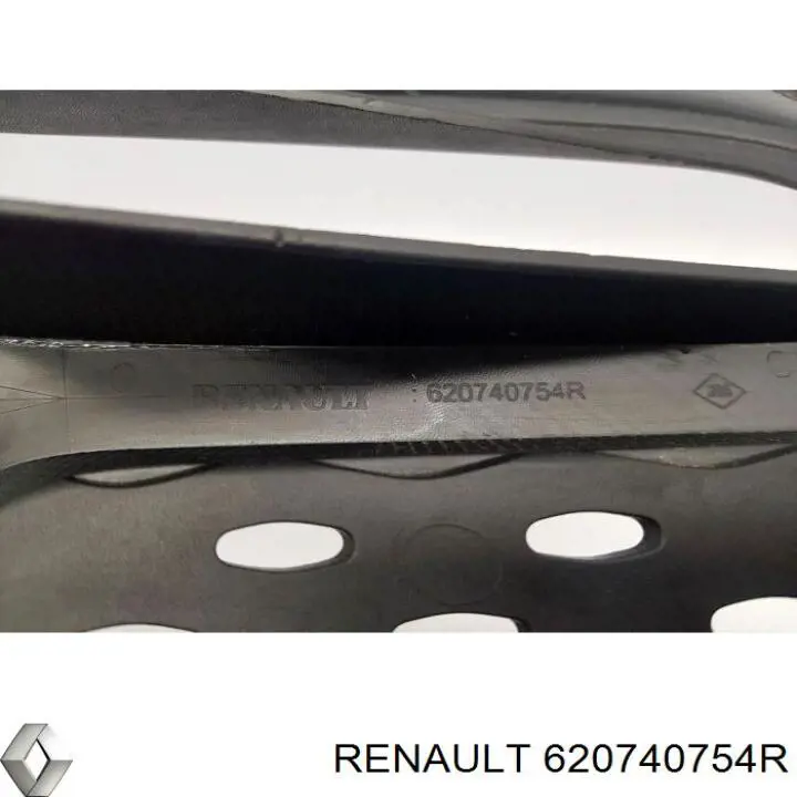 Заглушка, решетка противотуманных фар бампера переднего, правая Renault (RVI) 620740754R цена, от 23.47 USD