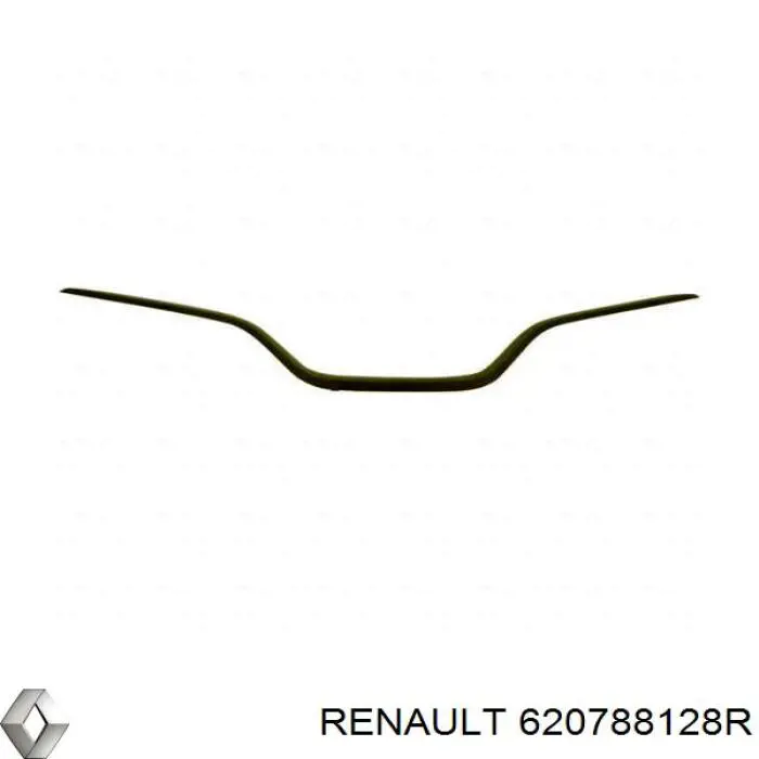Молдинг решетки радиатора нижний Renault (RVI) 620788128R