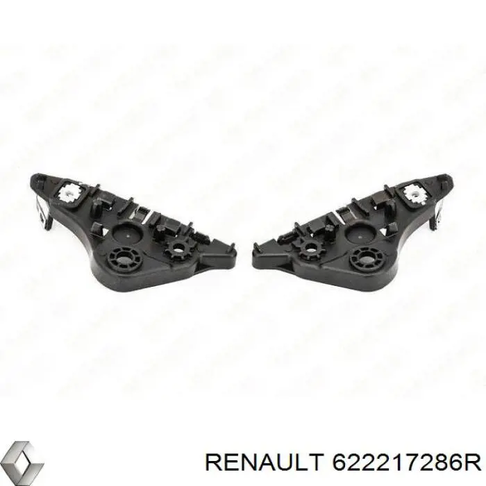 622217286R Renault (RVI) consola do pára-choque dianteiro
