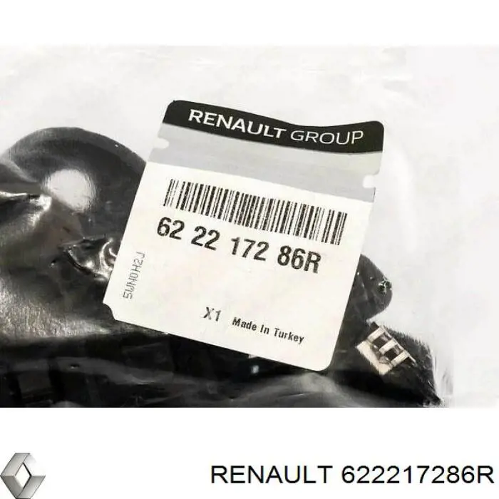 Комплект кронштейнов/крепежей переднего бампера Renault (RVI) 622217286R цена, от 18.82 USD