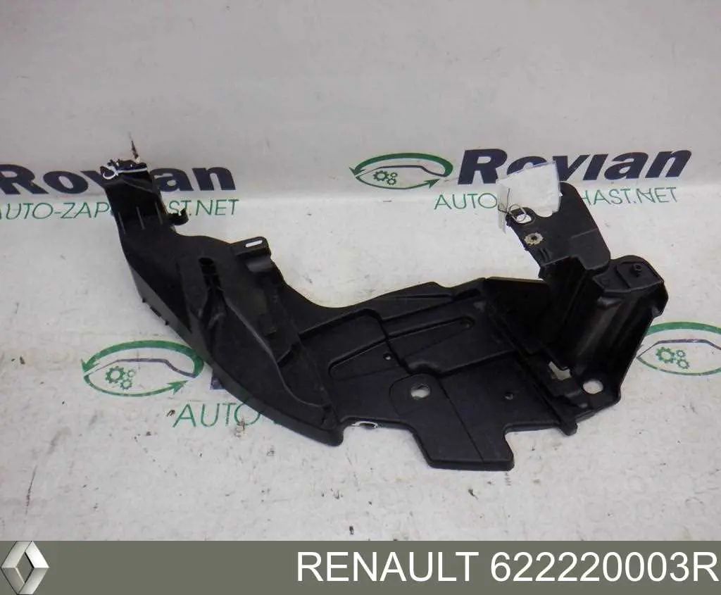 Правое крепление переднего бампера Renault (RVI) 622220003R цена, от 37.84 USD
