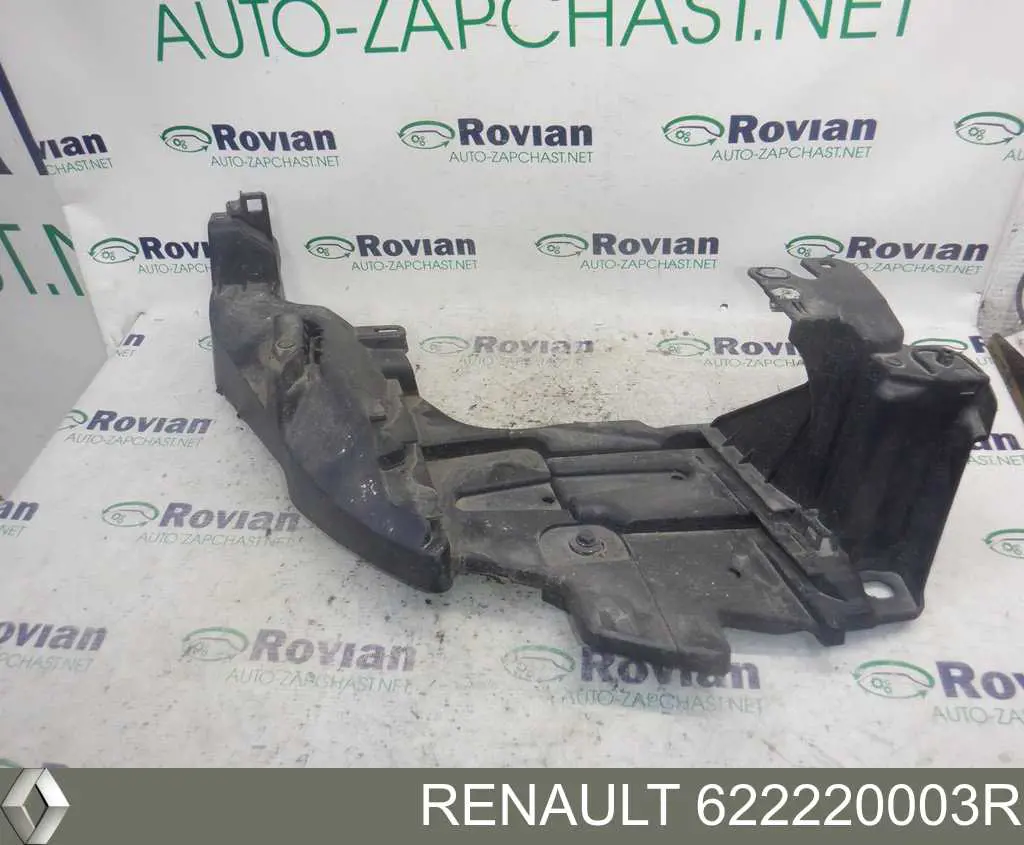 Правое крепление переднего бампера Renault (RVI) 622220003R цена, от 37.84 USD