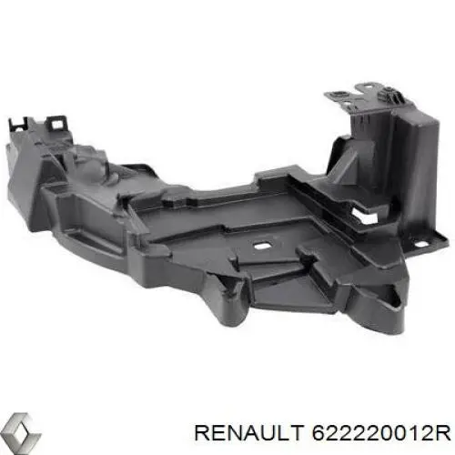 Правое крепление переднего бампера Renault (RVI) 622220012R цена, от 23.87 USD