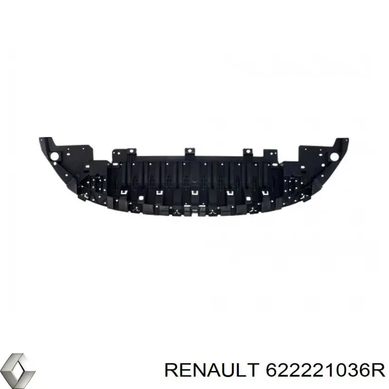 Кронштейн бампера переднего правый 622221036R Renault (RVI)