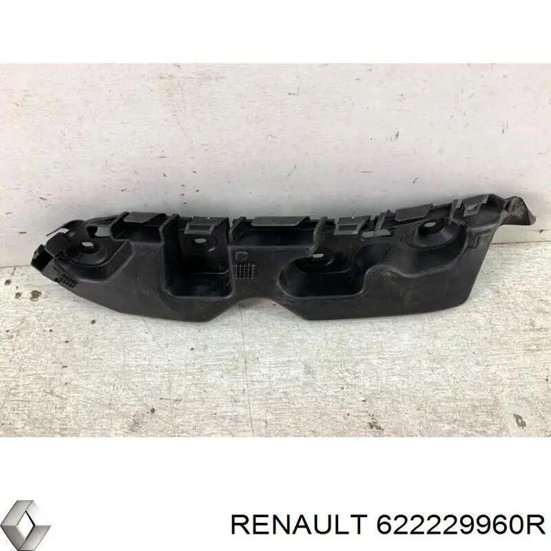 622229960R Renault (RVI) consola externa direita do pára-choque dianteiro