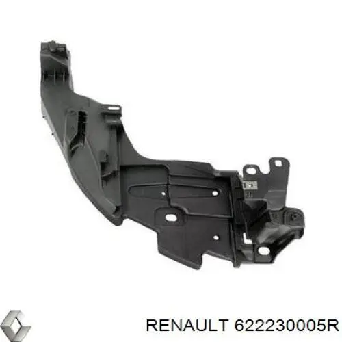 622230005R Renault (RVI) кронштейн бампера переднего левый
