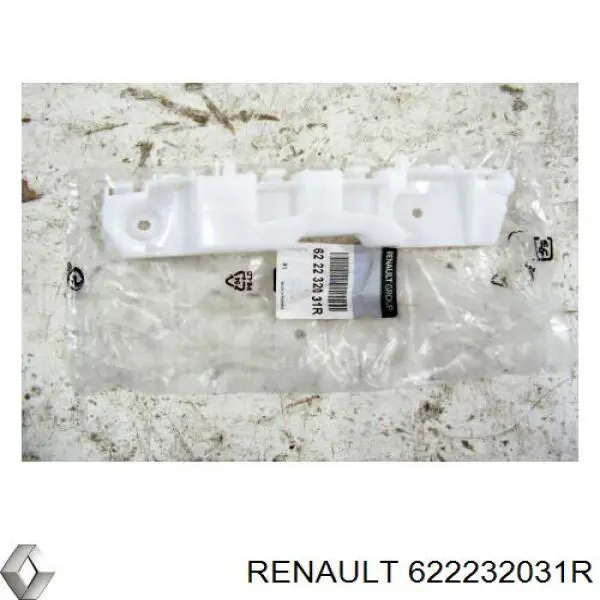 622232031R Renault (RVI) consola do pára-choque dianteiro esquerdo