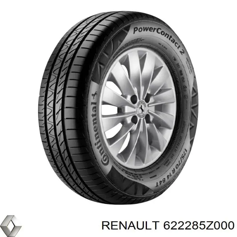 Купить 622285Z000 Renault (RVI) Пистон крепления подкрылок