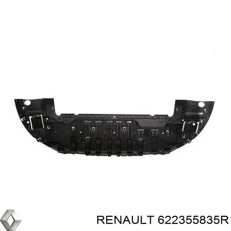 Defletor do pára-choque dianteiro para Renault Megane (LV)